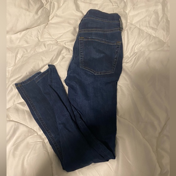 Free People Distressed Skinny Jeans - Picture 2 of 2